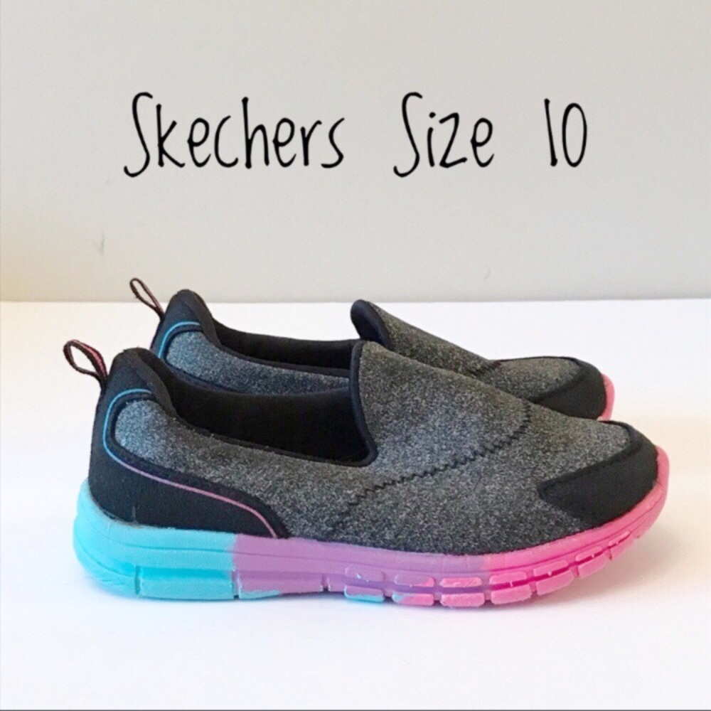 Skechers toddler girl shoes size 10